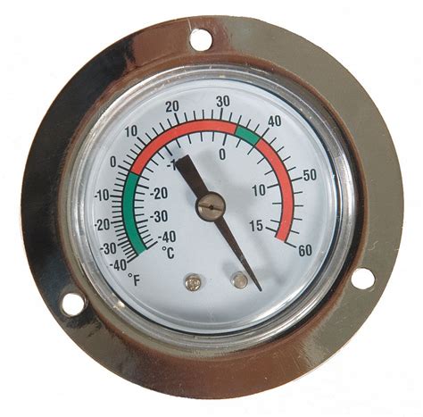 Grainger Approved Analog Panel Mt Thermometer 40 To 60f 1epe7 1epe7 Grainger