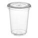 Choice Oz Clear Pet Plastic Cold Cup With Strawless Sip Lid Pack