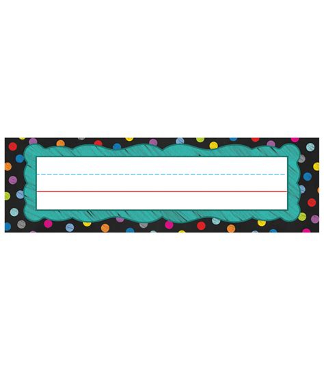 Buy Carson Dellosa 36 Piece Name Plates For Classroom Name Plate For