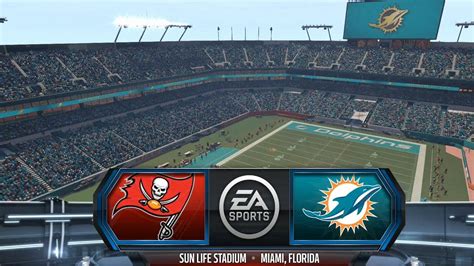 Madden Nfl 16 Tampa Bay Buccaneers Vs Miami Dolphins Gameplay Hd