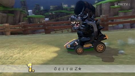 No Pain No Gain Black Paint Bowser Mario Kart 8 Mods