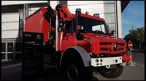 Mercedes Benz Unimog U5023 Fire Truck Youtube