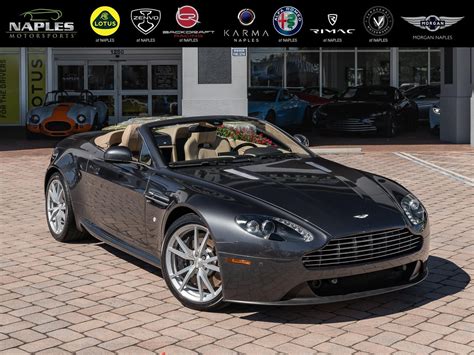 Used 2016 Aston Martin V8 Vantage Convertible For Sale (Sold) | Naples Motorsports Inc. VIN ...