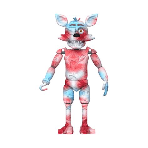 Buy Tie Dye Foxy Action Figure At Funko