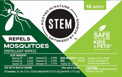 Stem Repels Mosquitoes Mosquito Repellent Spray With Botanical Extracts 4 Fl Oz