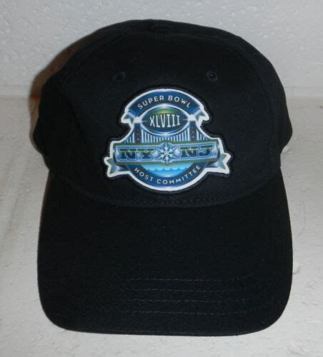 New Super Bowl Xlviii 48 Nfl Football Baseball Hat Cap Ny Nj Host