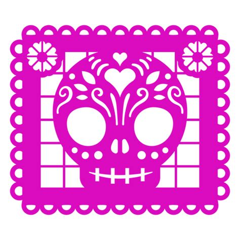 Skull Style Papel Picado Png And Svg Design For T Shirts