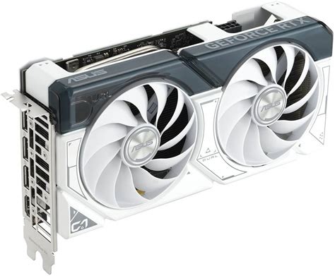 ASUS Dual GeForce RTX 4060 White OC Graphics Card, 8GB GDDR6 128-bit ...