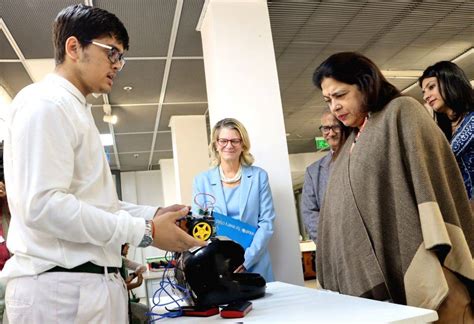 Minister of State for External Affairs of India Meenakshi Lekhi during the UNICEF ‘Innovations ...