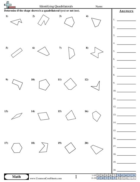 Free Identifying Quadrilaterals Worksheet Download Free Identifying Quadrilaterals Worksheet