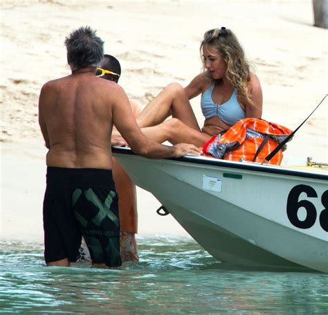 Michelle Cockayne Hits The Beach On Her Holidays In Barbados Photos