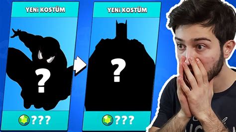 SON DAKİKA 6 YENİ SÜPER KAHRAMAN KOSTÜMÜ GELİYOR Brawl Stars YouTube