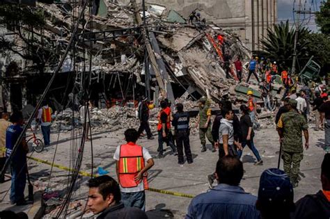 Derrumbes Y Decenas De Muertos En Nuevo Terremoto De M Xico