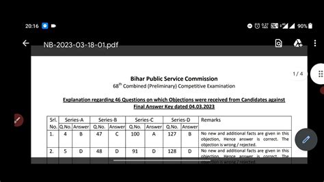 आ गय official Notice 68th BPSC YouTube