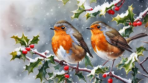 Robin Bird Winter Snow Free Stock Photo - Public Domain Pictures