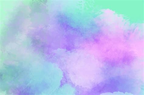 Premium Vector Watercolor Purple And Green Background