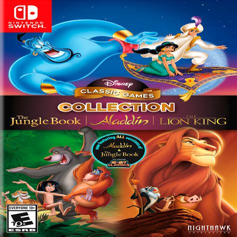 Купить Disney Classic Games Aladdin The Lion King and The Jungle Book