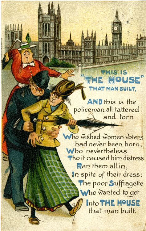 Anti‐suffrage Postcard C 191214 Londontopia