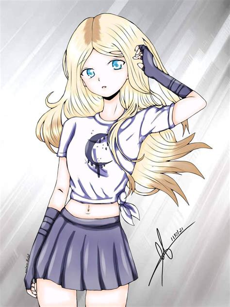 Blonde Girl By Lacie Buncat On Deviantart