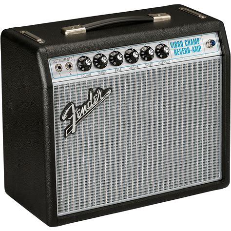 Fender 68 Custom Vibro Champ Reverb 5w 1x10 Guitar Combo Amp