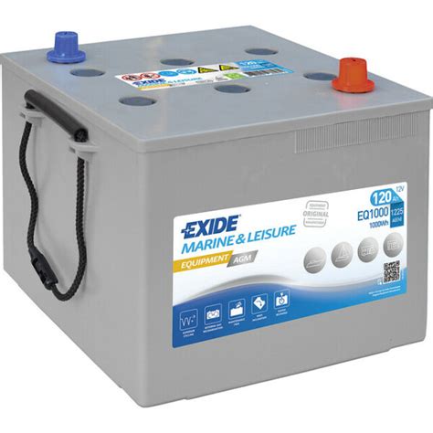 Batterie EXIDE Dual AGM EP 800 Skandic Nordic Reisemobile GmbH