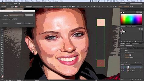 Illustrator CC Vector Portrait 03 Custom Skin Tones YouTube