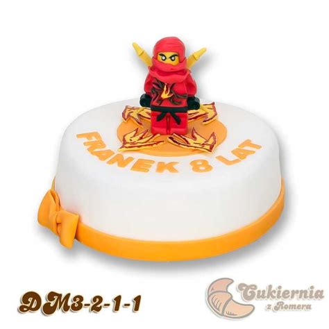 Tort z figurką Lego Ninjago Cukiernia z Romera