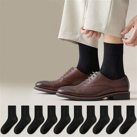 Pares De Calcetines A Media Pantorrilla Para Hombre Calcetines