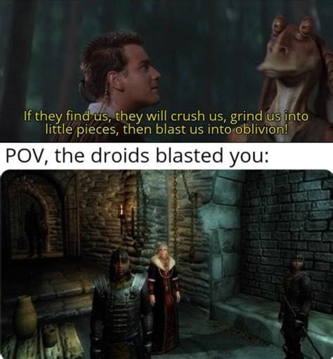 Making a meme out of every line in the phantom menace. Part 121 | /r ...