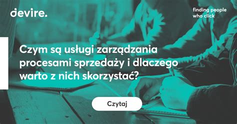 Czym są usługi zarządzania procesami sprzedaży