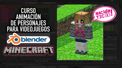 Aprende A Animar Personajes Para Videojuegos Minecraft