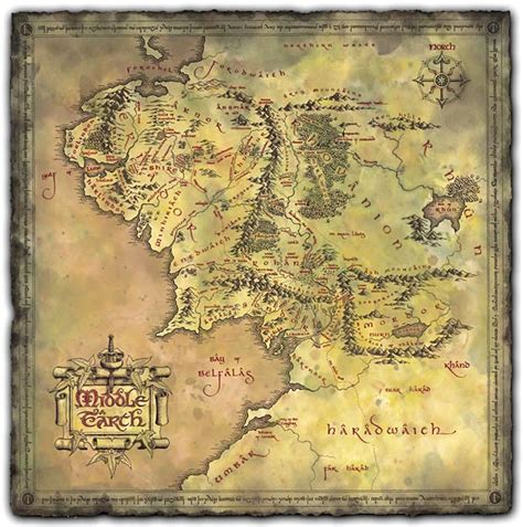 MyBlog: The Lord Of The Rings: Maps