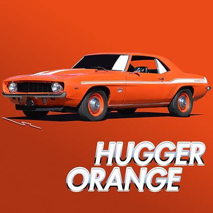 Chevrolet Hugger Orange | splash-paints