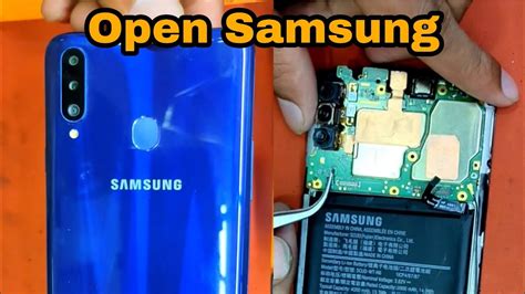 How To Open Samsung A20s Back Panel Disassembly Samsung A20s Teardown 🔥🔥🔥 Youtube