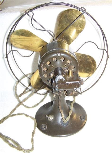 Antique Eskimo Fan Model 35 Oscillating Works 1884618133