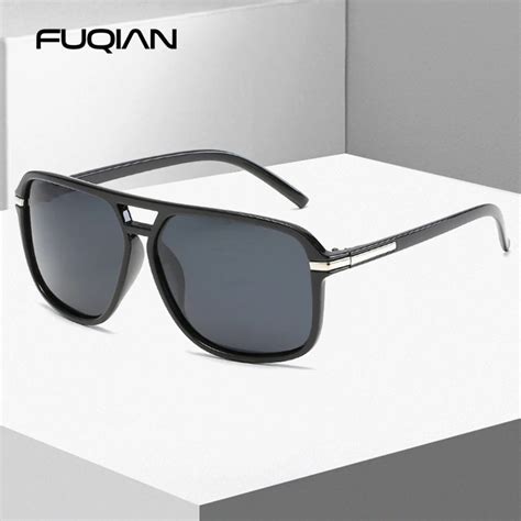 Fuqian Gafas De Sol Polarizadas Cl Sicas De Gran Tama O Para Hombre