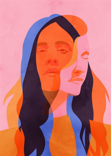 Colorful Vector Portraits By Petra Eriksson Art Spire