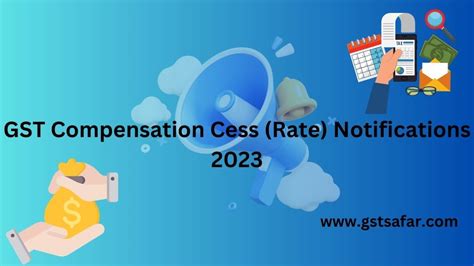 Gst Compensation Cess Rate Notifications 2023gst Compensation Cess