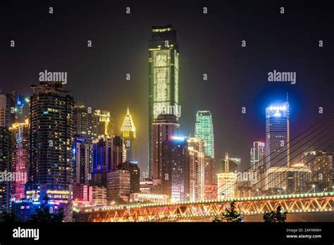 The Qiansimen Jialing River Bridge Hi Res Stock Photography And Images