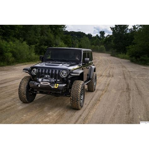 Bushwacker HyperForm Fender Flares For 18 22 Jeep Wrangler JL