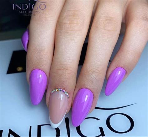 Pin De Heloisa Carvalho Em Nail Unhas Redondas Unhas Roxas Unhas