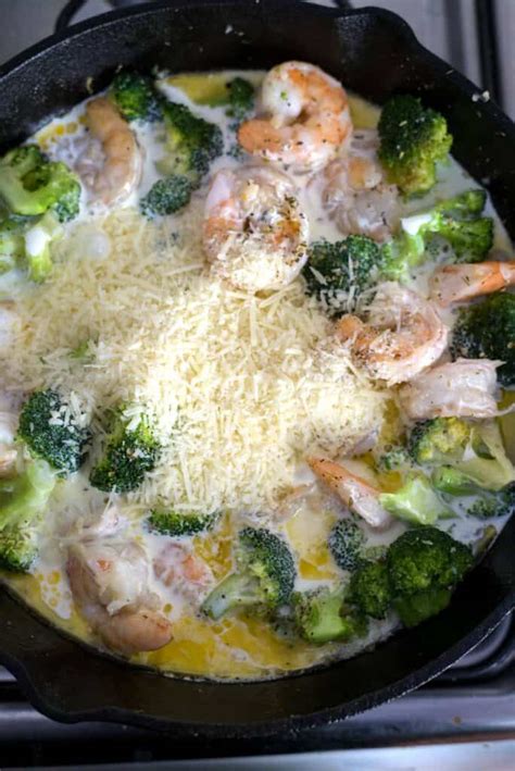 Creamy Shrimp And Broccoli