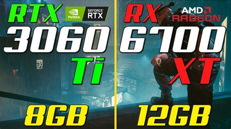 Rx 6700 Xt Vs Rtx 3060 Ti Test In 1440p Youtube