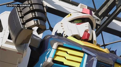 Riesiger Gundam Roboter Erwacht Zum Leben Video Dailymotion