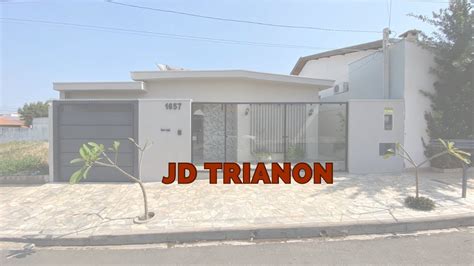 Casa A Venda Em Jales Jd Trianon Youtube