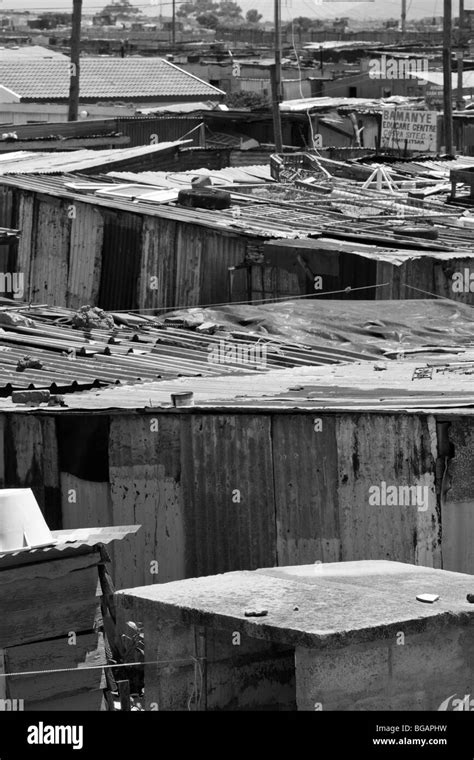 A view of Langa Township, Cape Town Stock Photo - Alamy