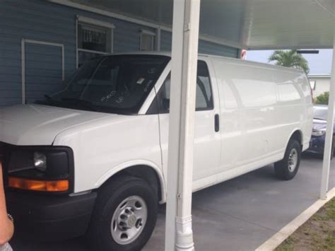 Find Used 2007 Chevrolet Express 2500 Base Extended Cargo Van 3 Door 4