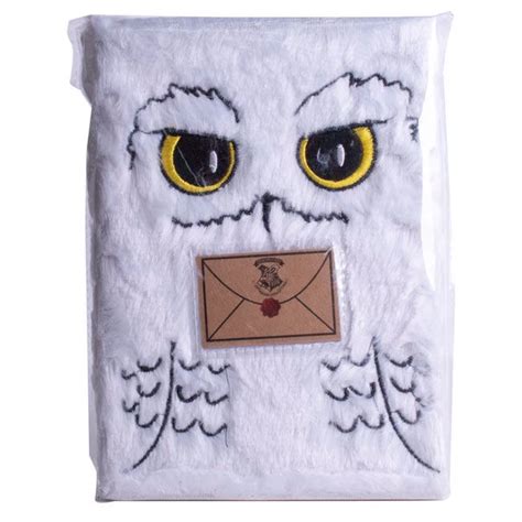 Carnet En Peluche Hedwige Harry Potter Jus De Citrouille Boutique