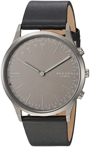 Skagen Herren Analog Quarz Uhr Mit Leder Armband SKT1203 Amazon De