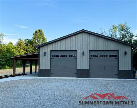 Summertown Metals Metal Shop Building Metal Building House Plans